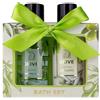 Accentra - Set doccia da donna, in bella confezione regalo, 2 pezzi, con gel doccia e lozione per il corpo, set regalo per compleanno, San Valentino e Natale