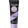 GLAM UP Glam'Up Paris Poly Gel Semi-Permanent - Gel di Estensione in Tubo, Gel di Costruzione Unghie UV - Art Design per Unghie - Facile da usare, a lunga durata, rosa glitterato