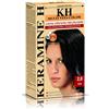 Keramine H Crema Colorante Ristrutturante, Nero - 3 Confezioni da 110 ml - Totale: 330 ml