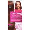 L'Oreal Paris L'ORÉAL PARIS - Colorazione capelli semi-permanente tono su tono - Colore Cura Gloss - Senza Ammoniaca - Casting Crema Gloss - Tonalità Cioccolato Piccante (554)