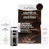 Euphidra - ColorPro XD, 435 Castano Fondente, Gel Colorante Extradelicato 50 ml + Base Attivante 50 ml + Balsamo con Acido Jaluronico 20 ml + 1 paio di guanti usa e getta e 1 cuffia