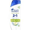 Head & Shoulders Apple Fresh Shampoo e Balsamo Antiforfora 2 in 1 250ml. Fino al 100% di Protezione dalla Forfora, Clinicamente Testato. Uso Quotidiano. Per Tutti i Tipi di Capelli. Profumo di Mela