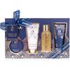 Accentra Set da bagno SALSA ESSENCE OF BEAUTY per donne, lozione, gel, crema mani, bomba da bagno, fragranza Tè Bianco e Neroli, confezione regalo, lusso per donne