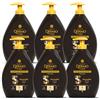 Dermomed Sapone Liquido Mani Sensualità all'Argan con Acido Ialuronico e Glicerina, Idratante, Emolliente e pH Neutro per Pelli Delicate, Dermatologicamente Testato, 600 ml x 6