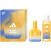 Adidas, Confezione Regalo Vibes Chill Zone Eau de Parfum 50 ml + Gel Doccia 100 ml