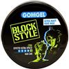 Gomgel Block Style, Cera per Capelli Effetto Ultra Opaco, Cera Professionale a Tenuta Estrema - 100 ML