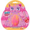 ZIMPLI Grande Baff Bombz Gatto su Biglietto Regalo, Bombe da Bagno per Sacchetti Party per Bambini, Gadget per Pignatta, Regalo di Compleanno, Vegano e Cruelty Free