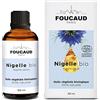 FOUCAUD | Olio vegetale di Nigella Sativa | BIOLOGICO | 100% Naturale | Purificante | Favorisce la Crescita dei Capelli | Purifica il Cuoio Capelluto | 50 ml| Marca Francese Nata nel 1946