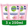 Dettol Sapone ricarica da 250 ml Shea No Touch - Set di 3
