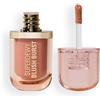 Revolution Beauty London Revolution Superdewy Liquid Blush Burst - Blush liquido coprente buildable per guance, formula siero con peptidi e acido ialuronico, Vegan - Very Cherry Berry - 4,2 ml