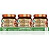 Garnier Ultra Dolce Tesori di Miele, Multipack Maschera Riparatrice, 97% origine naturale, 1 Minuto di Posa, Per Capelli Danneggiati, Senza siliconi, Confezione da 3 x 340 ml