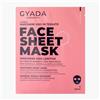 Gyada Cosmetics, Maschera Viso In Tessuto Lenitiva, Per Pelli Sensibili E Delicate, Idrata, Lenisce E Contrasta Il Rossore, Con Calendula, Camomilla, Mirtillo e Ribes, 15 Ml