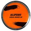Alpino Polvere per il viso a base d'acqua | Trucco viso e corpo | Ideale per bambini e adulti | Colori vivaci | Vernice a base d'acqua per uso ricreativo e semi-professionale - Arancione