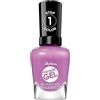 Sally Hansen Miracle Gel Supercharged Pinks, Unstop-purple, Smalto per unghie, Color Grip Complex, A lunga durata, 14.7ml