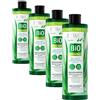 Eveline Cosmetics Bio Organic Shampoo Anticaduta per Capelli Secchi e Indeboliti - Arricchito con Aloe Vera, Olio di Argan e Cocco, 400ml (Confezione da 4)