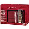 Rimmel London Cofanetto Regalo Live Your London Look, Pochette con Mascara Wonder'Luxe Volume, Matita Occhi Scandal'Eyes Kohl Black Waterproof e Palette Occhi Magnif'Eyes Nude