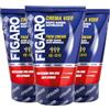 Figaro Crema Viso Dopo Barba Antirughe, con Protezione UVA-UVB, Azione Rivitalizzante, Anti-Stress e Nutriente - 3 x 100 ml