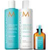 Moroccanoil Shampoo e Balsamo Extra Volume 250ml con Trattamento Light 25ml