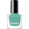 ANNY Nail Polish - Smalto colorato di alta qualità con lucentezza a lunga durata, resistente alle schegge e ad asciugatura rapida, colore: Pronto, Steady, Party! - Verde menta tenue, 15 ml