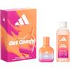 adidas, Cofanetto Regalo adidas Vibes Get Comfy, con Eau de Parfum 30ml e Docciaschiuma 100ml