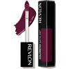 Revlon Colorstay Satin Ink, Rossetto Base di olio di semi di ribes nero, lunga tenuta N022 Black Cherry