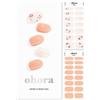 ohora Strisce per unghie in gel semipolimerizzato (N Delicato) - Funziona con qualsiasi lampada UV per unghie, qualità professionale, lunga durata, facile da applicare e rimuovere