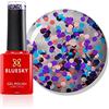 Bluesky Ibiza Sum1916, Smalto Gel Mini, Multicolore, Lunga Durata, Resistente alle Scheggiature, 5 ml, Richiede Asciugatura Sotto Lampada UV o LED