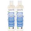 SANTE Naturkosmetik Shampoo idratante intenso, aloe vera + estratto di mango, shampoo vegano, idratante intenso, rinforza i capelli secchi, 250 ml (Confezione da 2)