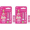 NATURAVERDE Kids -BARBIE Burrocacao Fragola 5ml, Idrata e Protegge le Labbra, SPF 15, Ipoallergenico (Confezione da 2)