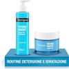 Neutrogena Hydro Boost Routine Detersione e Idratazione Skincare Kit Acqua-Gel, Set skincare viso completo con Crema Idratante Viso 50 ml e Detergente Viso 200 ml - Kit Esclusiva Amazon