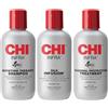 CHI Trio Kit 3 Pezzi: Shampoo Infra 177ml - Trattamento Infra 177ml - Infusione di Seta 177ml