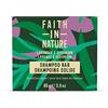 Faith in Nature Saponetta Shampoo Naturale alla Lavanda & Geranio, Addolcente, Vegana e Non Testata su Animali, Senza SLS e Parabeni, Tutti i Tipi di Capelli, 85 g