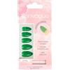 Invogue Venom Green Oval Nails (24 Pieces)