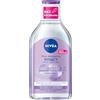 NIVEA Liquido micellare lenitivo con complesso di aminoacidi e dexpantenolo per pelli sensibili e ipersensibili, 400 ml