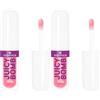 Essence Cosmetics essence JUICY BOMB PARTY lip oil, Lipgloss, Nr. 03, Pink, pflegend, mit Ölen, natürlich, glänzend, vegan, ohne Parabene, ohne Mikroplastikpartikel, Nanopartikel frei, 1er Pack (2.4ml)