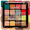NYX Professional Makeup Palette Ombretti Ad Alta Pigmentazione, Texture Setosa, Finish Matte, Brillante e Metallizzato, 16 Colori, Formula Vegana*, Ultimate Shadow, Tropic Shock