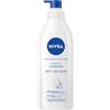 NIVEA Latte corpo Idratazione Express 72h (1 x 400 ml) — Latte idratante con Acido Ialuronico puro — Cura per il corpo idratante rapido — Siero nutriente pelli normali