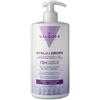 Valquer Laboratorios Valquer Hyaludrops Crema corpo idratante al cocco e cotone. Lozione per pelli secche e sensibili, fino a 72 ore di idratazione nutriente con acido ialuronico, niacinamide e burro di karité. 700 ml.