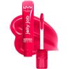 NYX Professional Makeup Jelly Job, Lucidalabbra, Finish Ultra Brillante, Applicatore a Spatola, Formula Vegana, Infuso con Peptidi, Shade: Cherry Jelly, 8 ml