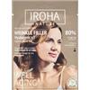 Iroha Nature - WRINKLE FILLER & ANTI-AGE MASK Triplo Acido Ialuronico Maschera riempitiva rughe viso e collo