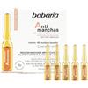 Babaria - Fiale Viso Antimacchie con Niacinamide | Uniforma il Tono e Illumina | Azione Antiossidante e Sebo-regolatrice | Pelle Purificata | 10 Fiale da 2ml