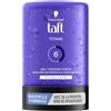 TAFT Schwarzkopf Taft - Gel per capelli in gel di titanio, resistenza all'umidità, fissaggio forte, delicato sui capelli, tenuta a lunga durata, senza effetto appiccicoso, formula Provitamina B5-300 ml