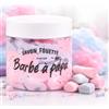 French Tendance - Sapone frustato 190 ml - Profumo di barba da papà - Pulisce, idrata e ammorbidisce la pelle - consistenza cremosa - ideale doccia, bagno e rasatura - trattamento coccooning