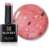 Bluesky Smalto gel per unghie, gel per fiori, graziosa peonia, BFL06, rosa, a lunga durata, resistente ai trucioli, (richiede asciugatura sotto lampada UV o LED)