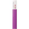 Maybelline New York Rossetto Matte SuperStay Matte Ink, Tinta Labbra a Lunga Tenuta, Colore Intenso e Vibrante, No Transfer, Creator (35), 5 ml