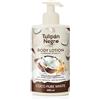TULIPAN NEGRO Tulipano Nero Lozione Corpo con dosatore Coco Pure White, massima idratazione 400 ml, intensamente profumato e per tutti i tipi di pelle