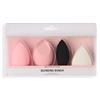 Revolution Beauty London Revolution The Blending Bunch Makeup Sponge Set, Spugne Trucco Lavabili & Riutilizzabili, Forme & Dimensioni Assortite, Confezione da 4