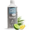 Salt Of The Earth Natürliches Deospray Nachfüllpack für Männer, Pure Armour Vetiver & Zitrus - Vegan, Langanhaltender Schutz, Ohne Tierversuche, Hergestellt In UK - 500ml