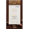 KORRES ARGAN OIL Colorant - tintura per capelli senza ammoniaca all'olio di argan biologico, Caramello dorato 8.73, 100% di copertura dei capelli bianchi e vegano