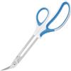 First Aid Only - Forbicine per unghie con manico extra lungo, in acciaio inox speciale, lama angolata, 21 cm, colore bianco/blu, P-10001